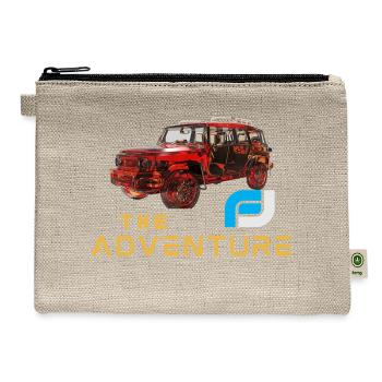 Toyota fj cruiser adventure lovers - Hemp Carry All Pouch - natural - Front