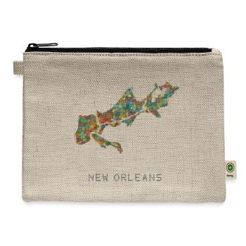new orleans - Hemp Carry All Pouch - natural - Front