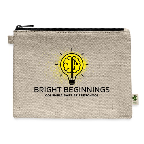 Bright Beginnings Preschool - Hemp Carry All Pouch