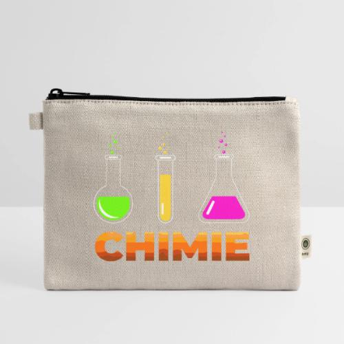 Chemistry: Moving Elements - Hemp Carry All Pouch