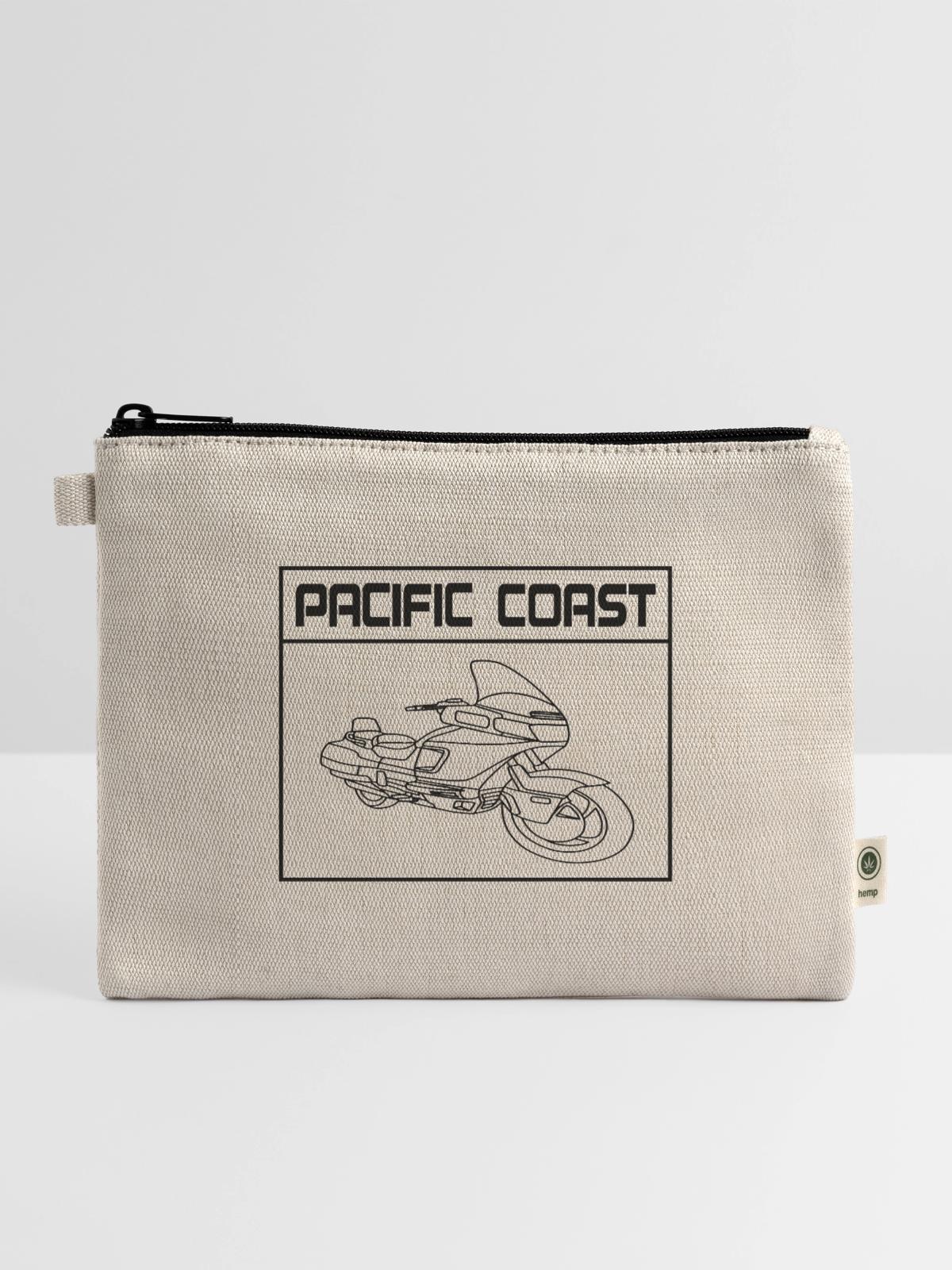 Pacific Coast Square - Hemp Carry All Pouch - natural - Front