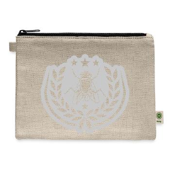 Laurel wreath design house - Hemp Carry All Pouch - natural - Front