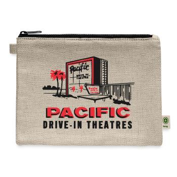 Pacific Drive-In Neon - Hemp Carry All Pouch - natural - Front