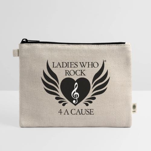 Black Logo Special - Hemp Carry All Pouch