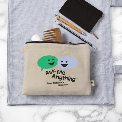 RUSA - Ask Me Anything - Hemp Carry All Pouch