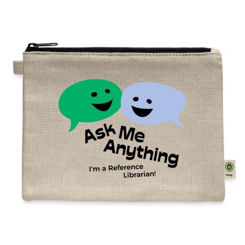 RUSA - Ask Me Anything - Hemp Carry All Pouch