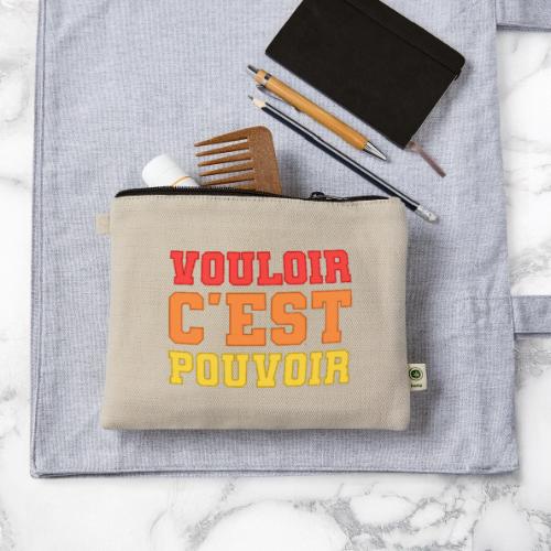 Where there's a will there's a way - Hemp Carry All Pouch