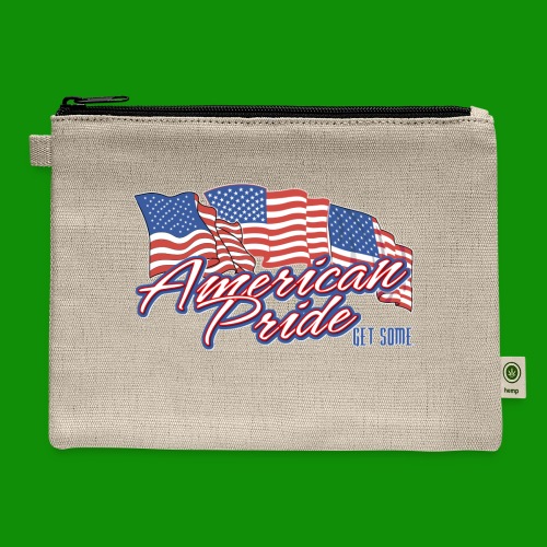 American Pride - Hemp Carry All Pouch
