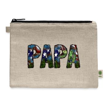 Papa - Hemp Carry All Pouch - natural - Front