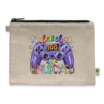 Level Days Unclocked - Hemp Carry All Pouch - natural - Front