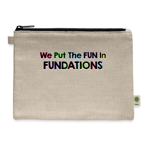 fundations png - Hemp Carry All Pouch