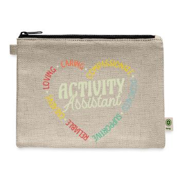 Awesome Activity Assistant - Hemp Carry All Pouch - natural - Front