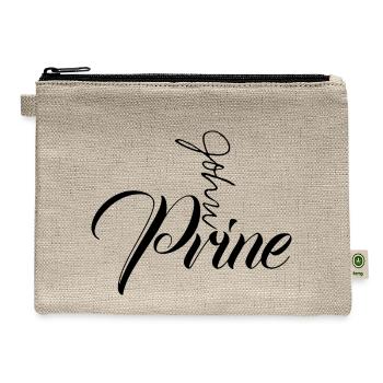 John Prine - Hemp Carry All Pouch - natural - Front