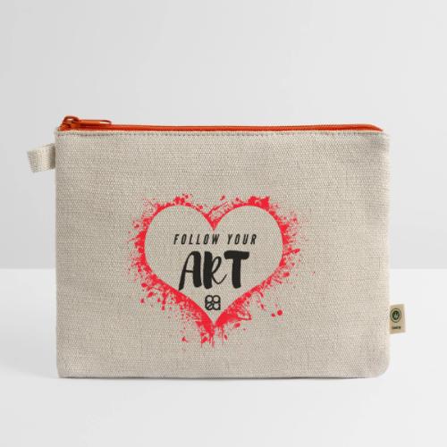 follow your art - Hemp Carry All Pouch