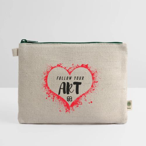 follow your art - Hemp Carry All Pouch