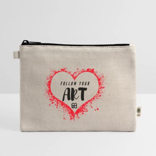 follow your art - Hemp Carry All Pouch