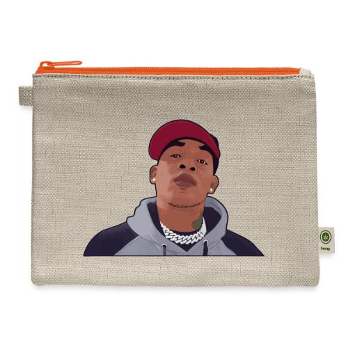 Biship Cartoon - Hemp Carry All Pouch