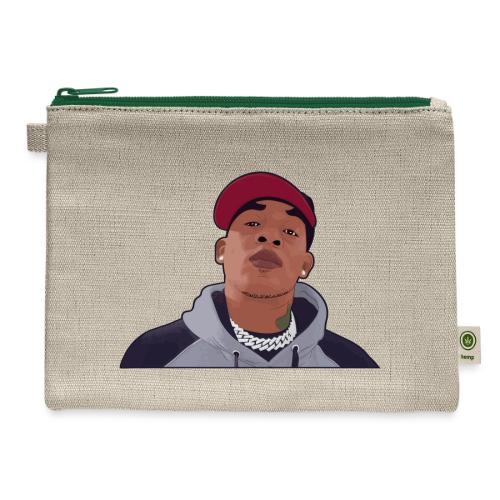 Biship Cartoon - Hemp Carry All Pouch