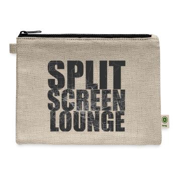 SPLIT SCREEN MAP - Hemp Carry All Pouch - natural - Front