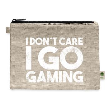 Go Gaming - Hemp Carry All Pouch - natural - Front