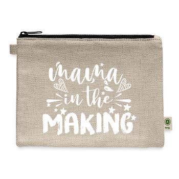 Mama In The Making - Hemp Carry All Pouch - natural - Front