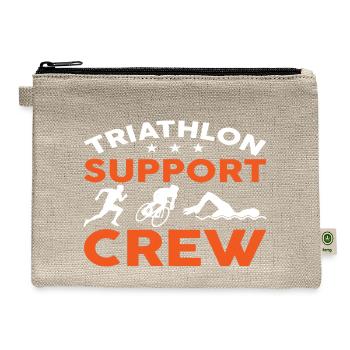 Triathlon Support Crew - Hemp Carry All Pouch - natural - Front