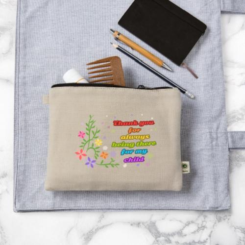 Heart of the Classroom - Hemp Carry All Pouch