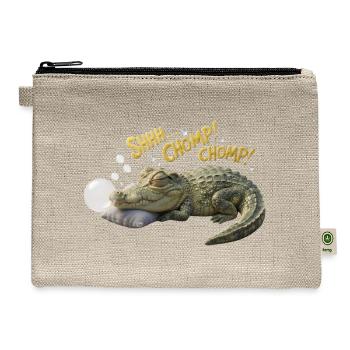 Predator's Dream Shhh) - Hemp Carry All Pouch - natural - Front