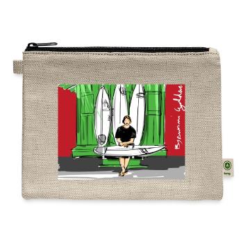 John John Florence Quiver Signature - Hemp Carry All Pouch - natural - Front
