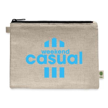 Weekend Casual Hooligan - Hemp Carry All Pouch - natural - Front