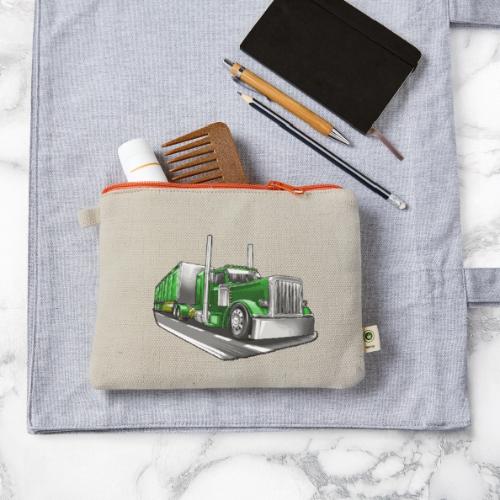 Kenworth Truck 18 Wheeler Big Rig - Hemp Carry All Pouch