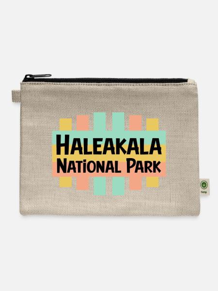 Haleakala National Park - Hemp Carry All Pouch - natural