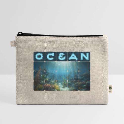 Ocean: Beneath the Surface - Hemp Carry All Pouch