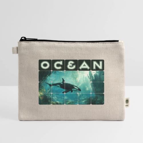 Ocean: Silent Hunter - Hemp Carry All Pouch