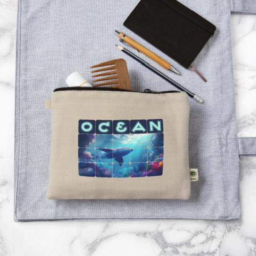 Ocean: Whale’s Path - Hemp Carry All Pouch