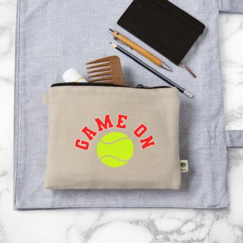 Game On Tennis - Hemp Carry All Pouch