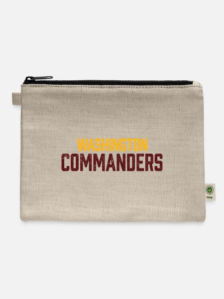 Washington Commanders - Hemp Carry All Pouch - natural