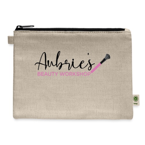 Aubrie's Beauty Workshop Accessories - Hemp Carry All Pouch