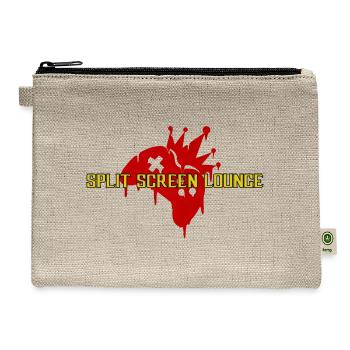 Split Screen Fatality - Hemp Carry All Pouch - natural - Front