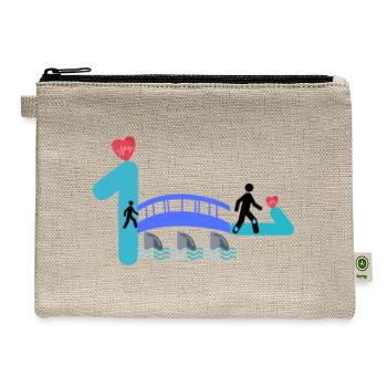 stages life - Hemp Carry All Pouch - natural - Front