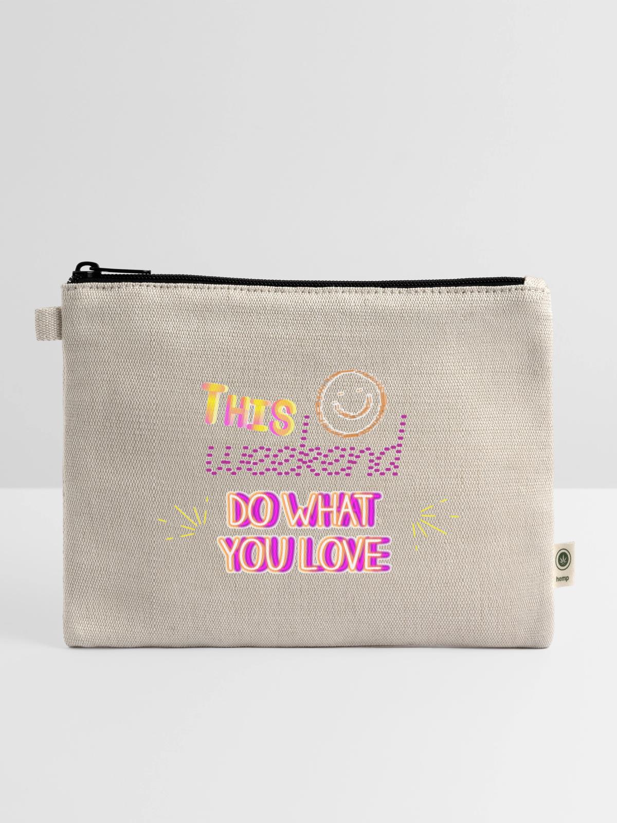 Weekend - Hemp Carry All Pouch - natural - Front