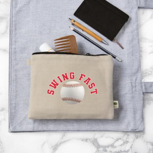 Baseball: Swing Fast Energy - Hemp Carry All Pouch