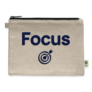 Focus Target Minimal - Hemp Carry All Pouch - natural - Front