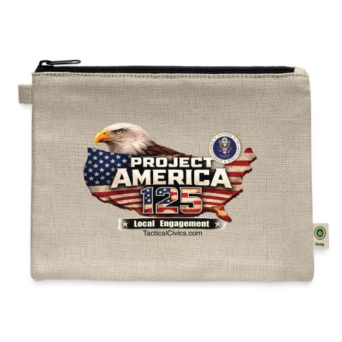 Local Engagement Collection - Hemp Carry All Pouch