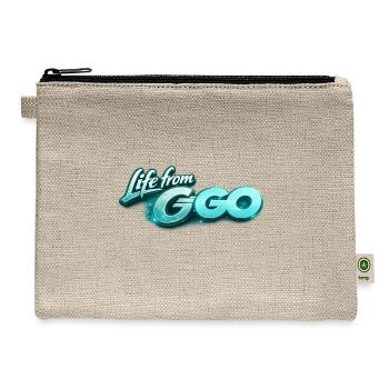 Life from GO - Hemp Carry All Pouch - natural - Front