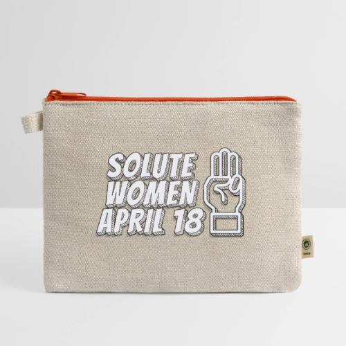 Solute Women April 18 - Hemp Carry All Pouch