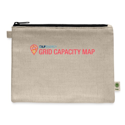 Grid Capacity Map - Hemp Carry All Pouch