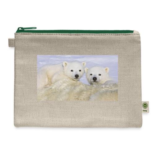 polarbears - Hemp Carry All Pouch
