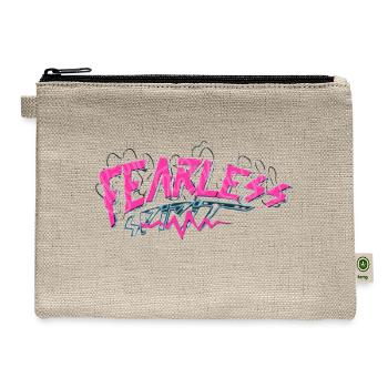 Fearless Spirit - Hemp Carry All Pouch - natural - Front