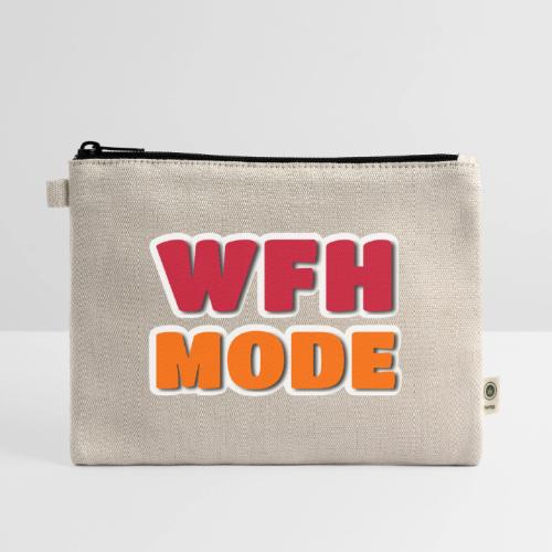 WFH Mode Remote Work Lifestyle Design - Hemp Carry All Pouch